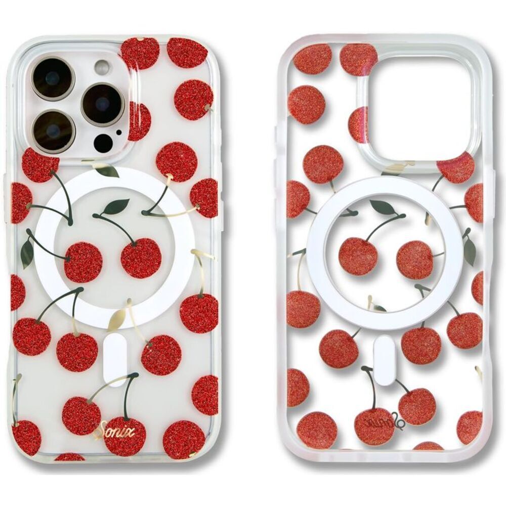 Open Box - Sonix -  Apple iPhone 16 Pro Case with Mag Cherry On Top